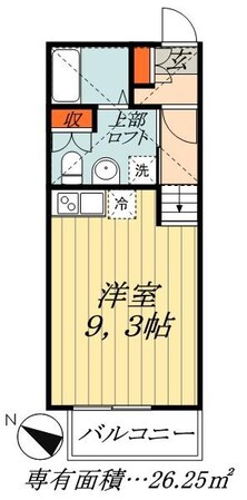 コンフォルト中山の物件間取画像